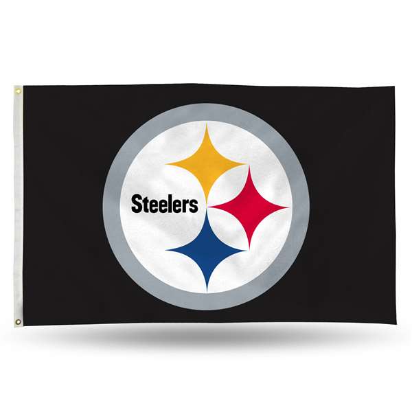 Pittsburgh Steelers Standard 3' x 5' Banner Flag Single Sided - Indoor or Outdoor - Home D?cor    