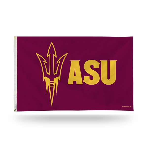 Arizona State Sun Devils - ASU Standard 3' x 5' Banner Flag Single Sided - Indoor or Outdoor - Home D?cor    
