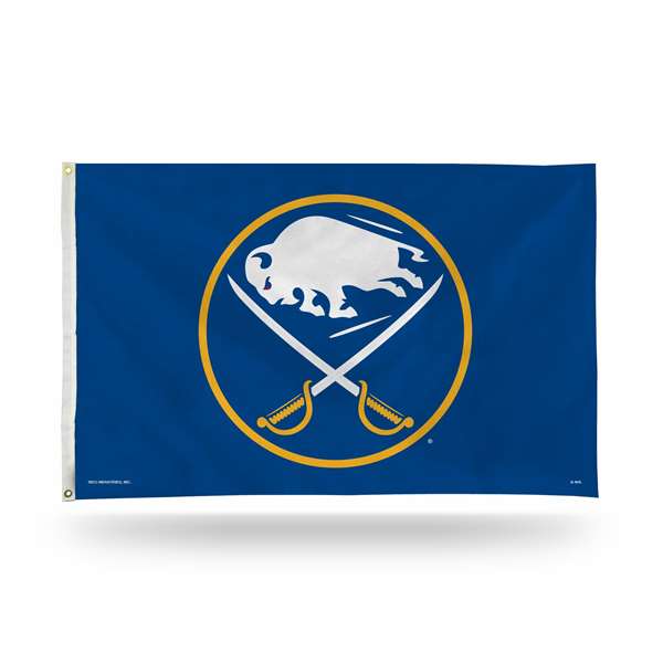 Buffalo Sabres Standard 3' x 5' Banner Flag Single Sided - Indoor or Outdoor - Home D?cor    