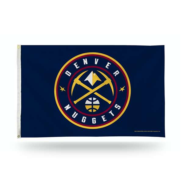 Denver Nuggets Standard 3' x 5' Banner Flag Single Sided - Indoor or Outdoor - Home D?cor    