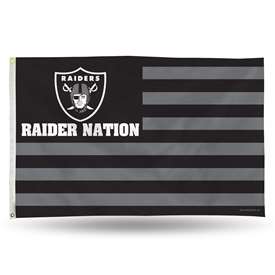 Las Vegas Raiders Alternate 3' x 5' Banner Flag Single Sided - Indoor or Outdoor - Home D?cor    