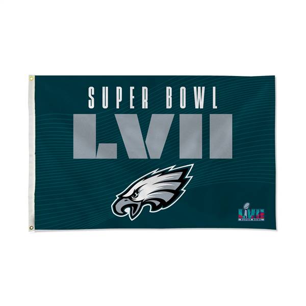 Philadelphia Eagles LVII Super Bowl Bound 3X5 Flag Banner  