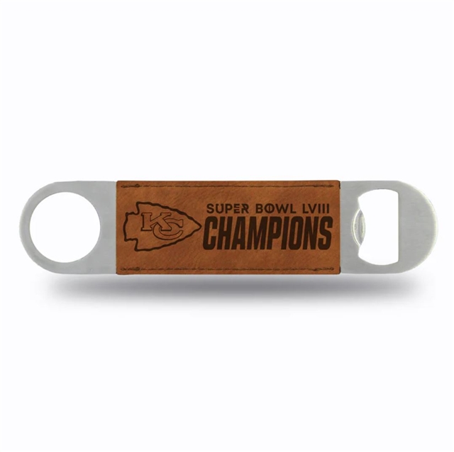 Kansas City Chiefs Super Bowl LVIII Champions Laser-Engraved Bar Blade 