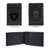 Las Vegas Raiders Black Laser Engraved Front Pocket Wallet - Compact/Comfortable/Slim    