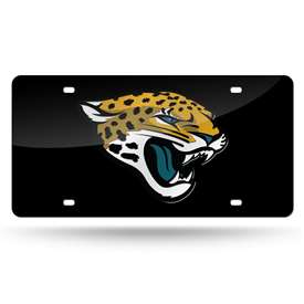 Jacksonville Jaguars Head 12" x 6" Laser Cut Tag For Car/Truck/SUV - Automobile D?cor    