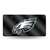 Philadelphia Eagles Black 12" x 6" Laser Cut Tag For Car/Truck/SUV - Automobile D?cor    