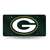 Green Bay Packers Green 12" x 6" Laser Cut Tag For Car/Truck/SUV - Automobile D?cor    