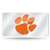 Clemson Tigers  12" x 6" Silver Laser Cut Tag For Car/Truck/SUV - Automobile D?cor    