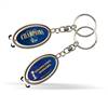 Golden State Basketball Warriors 2022 NBA Finals Champions Silver Spinner Keychain