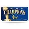 Golden State Basketball Warriors 2022 NBA Finals Champions Metal Auto Tag