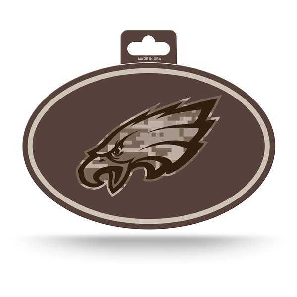 Philadelphia Eagles OVC Full Color Oval Sticker 