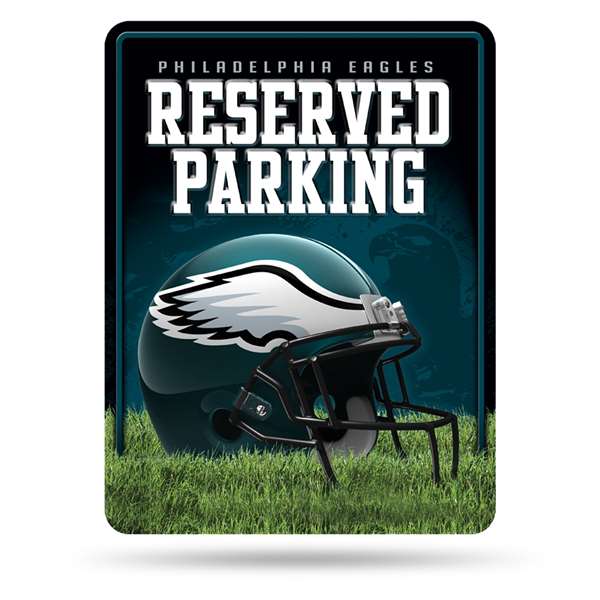 Philadelphia Eagles  8.5" x 11" Carbon Fiber Metal Parking Sign - Great for Man Cave, Bed Room, Office, Home D?cor    