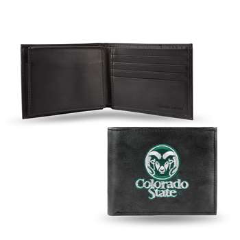 Colorado State Rams Embroidered Billfold Wallet  