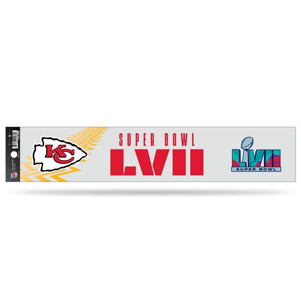 Kansas City Chiefs LVII Super Bowl Bound Tailgate Sticker  