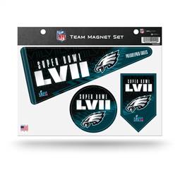 Philadelphia Eagles LVII Super Bowl Bound Team Magnet Set  