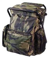 Rothco Backpack and Stool Combo Pack Color : Woodland Camo