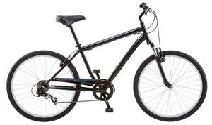 Schwinn Men's Suburban Bike, 26-Inch, Black