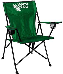 North Texas Mean Green Folding Tailgate Chair with Carry Bag    