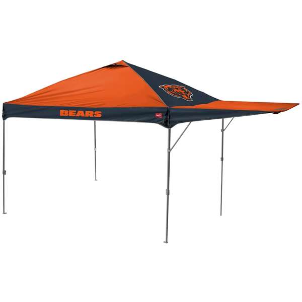 Chicago Bears Canopy Tent 10 X 10 with Pop Up Side Wall - Includes a Carry Bag - Rawlings      