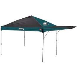 Philadelphia Eagles Canopy Tent 10 X 10 with Pop Up Side Wall - Includes a Carry Bag - Rawlings      