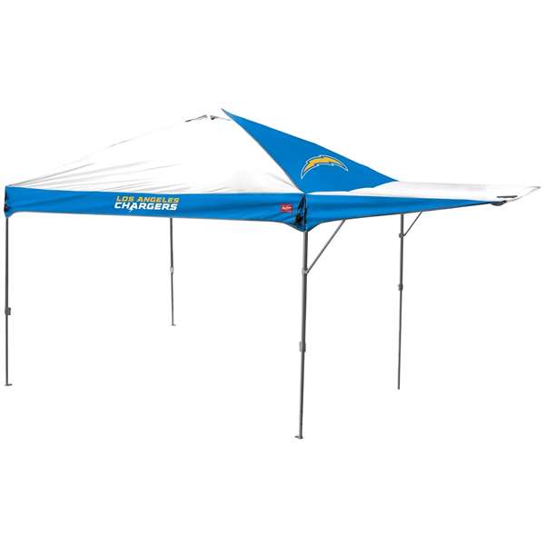 Los Angeles  Chargers Canopy Tent 10 X 10 with Pop Up Side Wall   
