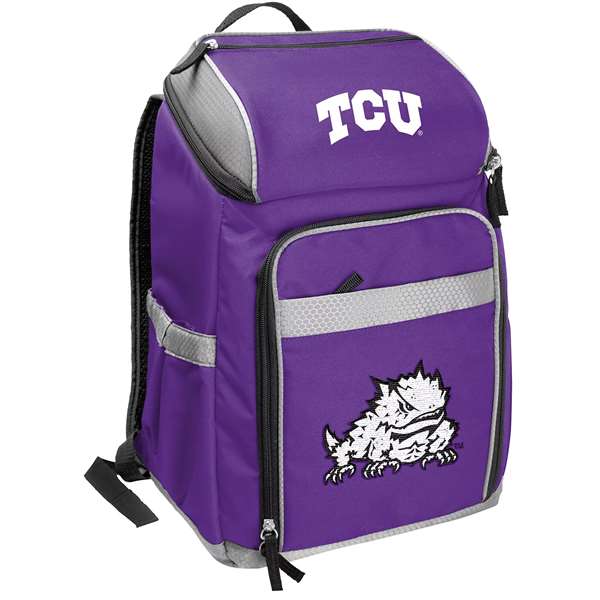 TCU Horned Frogs 32 Can Backpack Cooler - Rawlings - Texas Christian University   