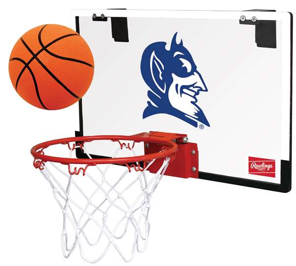 Duke University Blue Devils Indoor Basketball Goal Hoop Set Game   