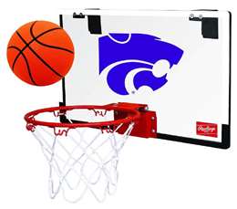 Kansas State Wildcats Indoor Basketball Goal Hoop Set Game  