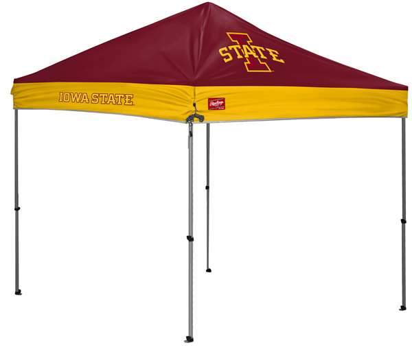 Iowa State Cyclones 9 X 9 Canopy - Tailgate Shelter Tent with Carry Bag - Rawlings      