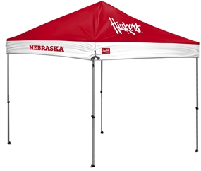 Nebraska Cornhuskers 9X9 Canopy with Carry Bag - Tailgate Tent - Rawlings  