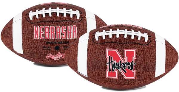 Nebraska Cornhuskers  Rawlings Game Time Full Size Football   