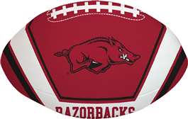 Arkansas Razorbacks Goal Line  8 inch Softee Football - Rawlings   