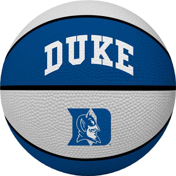 Duke Basketball Blue Devils Alley Oop Youth-Size Rubber Basketball - 22 Inch  