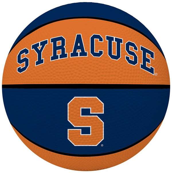Syracuse Orange Alley Oop Youth-Size Rubber Basketball  