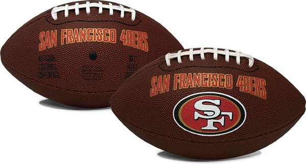 San Francisco 49ers Game Time Full Size Football - Rawlings   