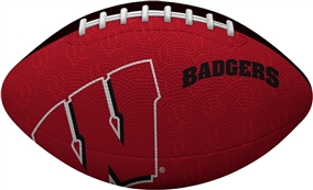 Wisconsin Badgers Gridiron Junior Size Football - Rawlings   