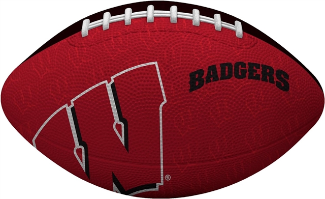 Wisconsin Badgers Gridiron Junior Size Football - Rawlings   