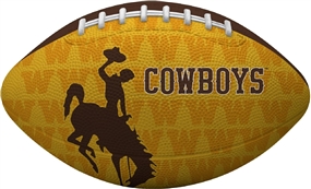 Wyoming Cowboys Gridiron Junior-Size Football - Rawlings