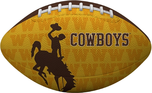 Wyoming Cowboys Gridiron Junior-Size Football - Rawlings