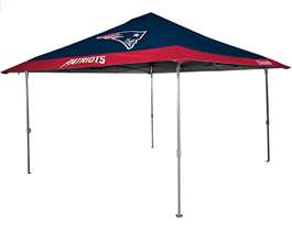 New England Patriots 10 X 10 Eaved Canopy - Tailgate Shelter Tent with Carry Bag   