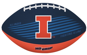 Illinois Fighting Illini Downfield Football - Youth Size - Rawlings