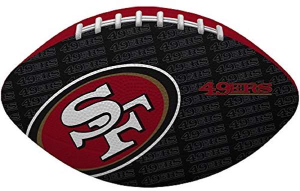 San Francisco 49ers Gridiron Youth Size Football - Rawlings  