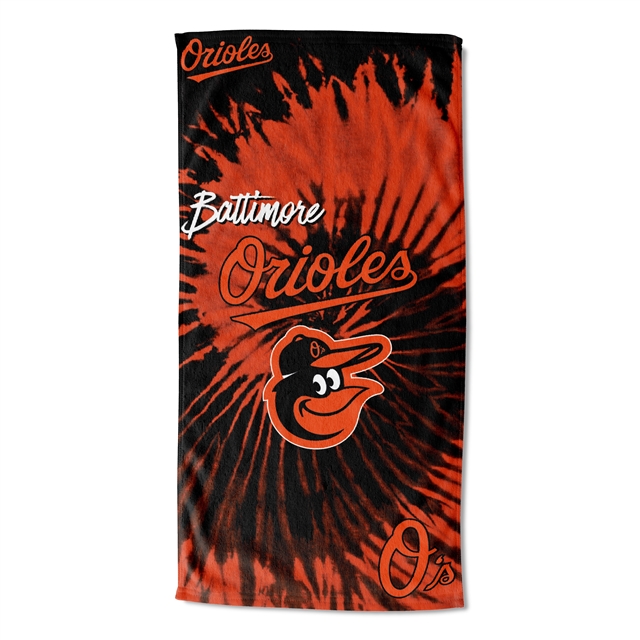Baltimore Orioles Psychedelic Beach Towel 30X60 inches