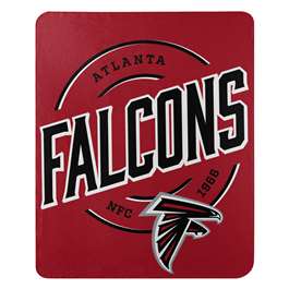 Atlanta Falcons Campaign Fleece Throw Blanket 50X60  