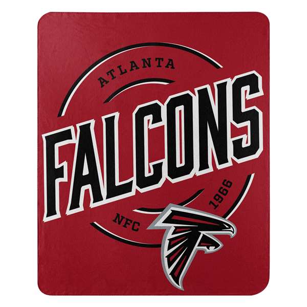 Atlanta Falcons Campaign Fleece Throw Blanket 50X60  