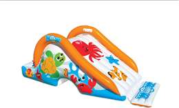 WOW Sports Swirl Splash Pool Back Yard Water Slide  