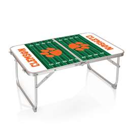 Clemson Tigers Portable MINI Folding Table - 10"H X 23"L X 15"W  