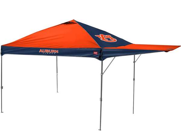 Auburn Tigers 10 X 10 Canopy with Pop Up Side Wall - Includes Carry Bag   