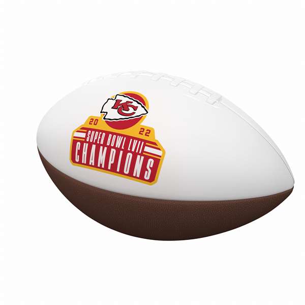 Kansas City Chiefs Super Bowl LVII Champions Full Size Autograph Football