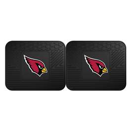 Arizona Cardinals Auto-Car Back Seat Vinyl Utility Mats - 2 Mats  